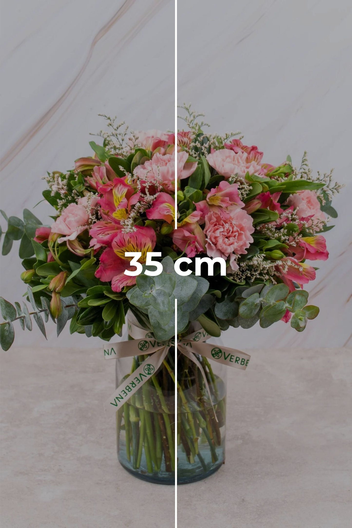 Noche de Verano - Clavel y Astromelia Rosa (PEREIRA)