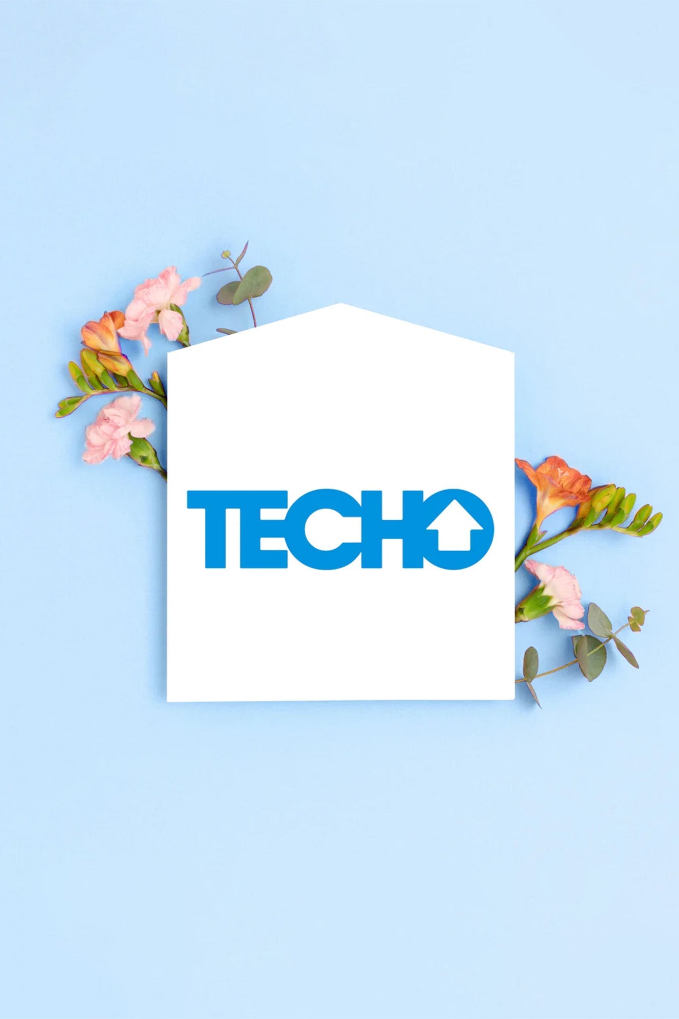 Bouquet TECHO - Clavel Blanco y Rosa Roja