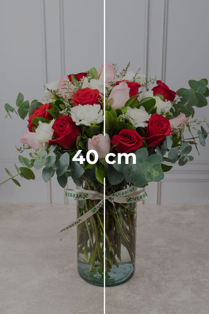 María Félix - Rosa Roja y Rosa Clarita con Clavel Blanco (PEREIRA)