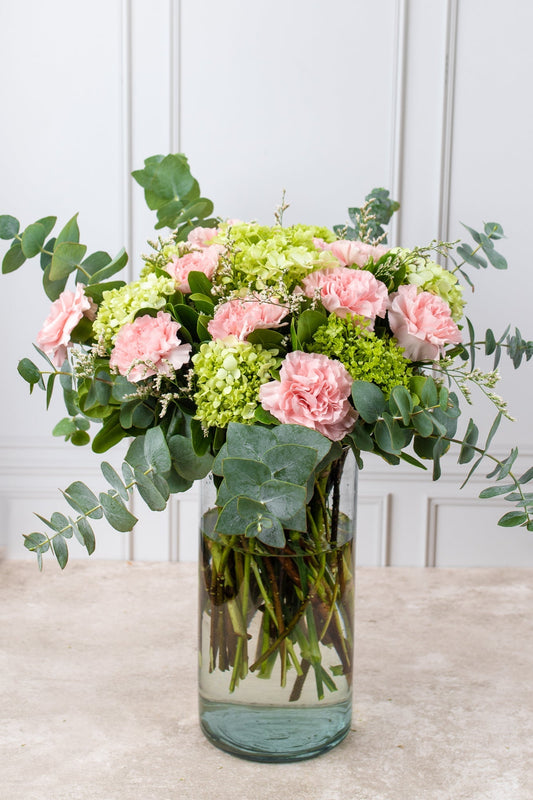 Chai Matcha / Clavel Rosa y Hortensia