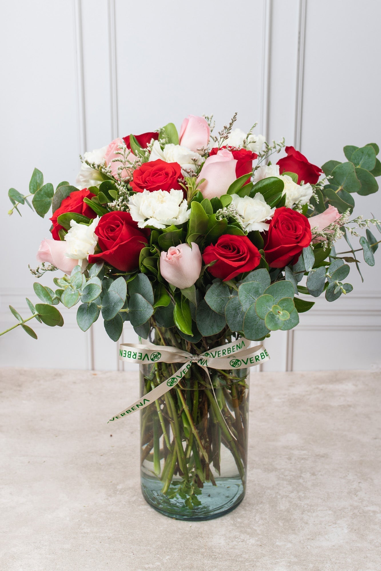 María Félix / Rosa Roja y Rosa Clarita con Clavel Blanco